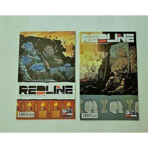 Redline Comic 2 and 3 Cover A First Print 2017 Holman McCormack Fitzpatrick Oni